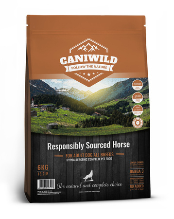 Caniwild Grain-Free Adult Responsibly Sourced™ Horse 2kg, hipoalergiczna z koniną jakości Human-Grade
