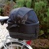 Torba bagażnikowa z siatkowym zamknięciem na rower dla psa